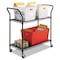 Safco Steel, 400 lb Load Capacity, 2 Shelves, 43.75" W 5337BL - alternate 2